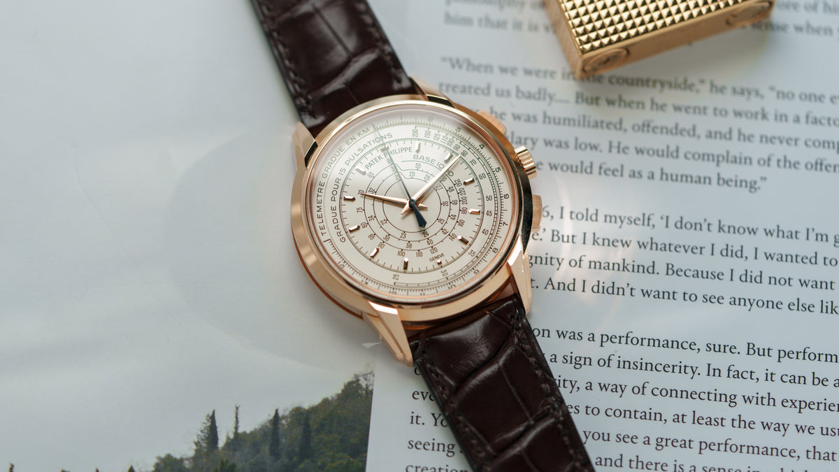 5975R, 175th Anniversary Chronograph, Pink Gold