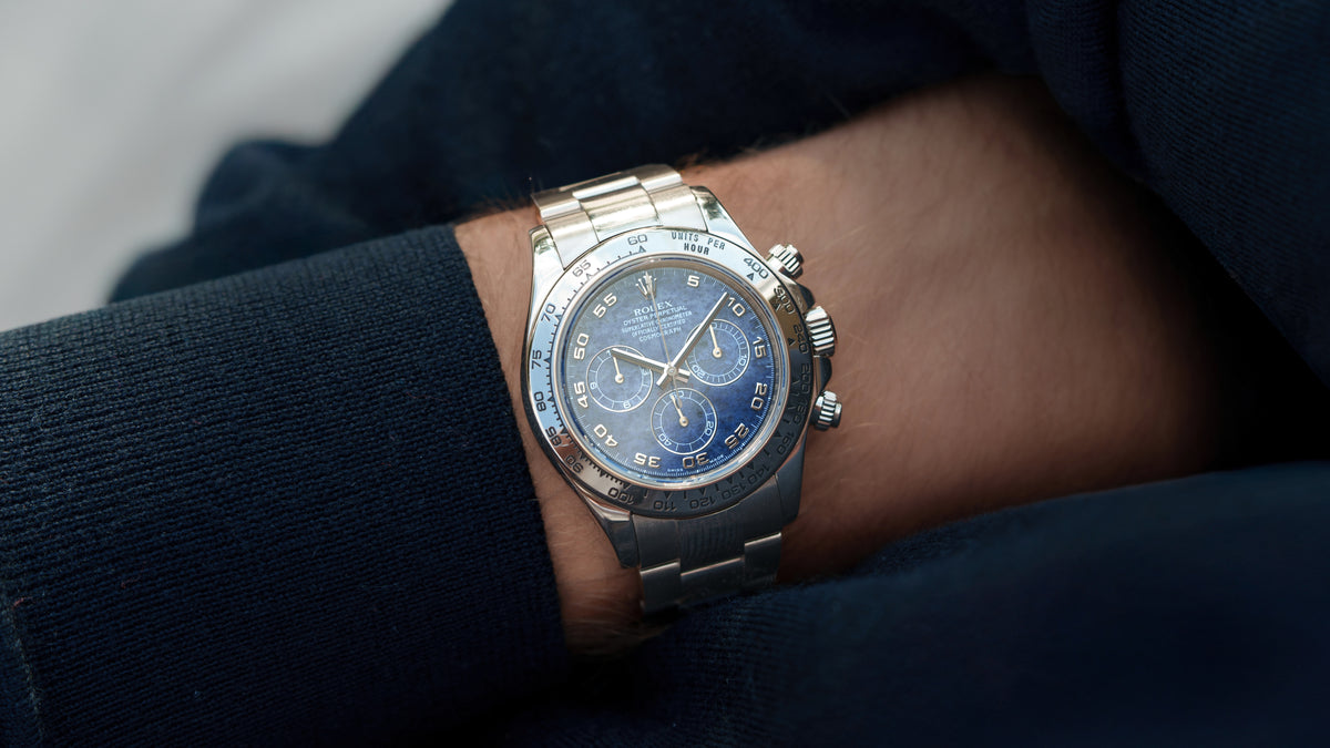 116509, Daytona, Sodalite Dial, White Gold