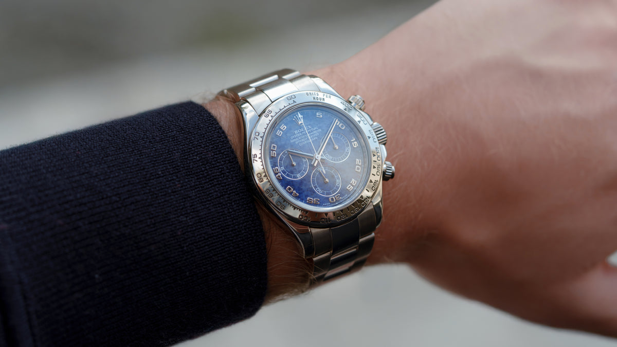 116509, Daytona, Sodalite Dial, White Gold