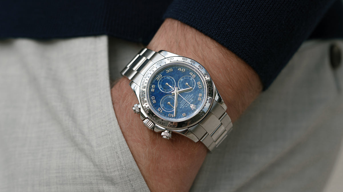 116509, Daytona, Sodalite Dial, White Gold