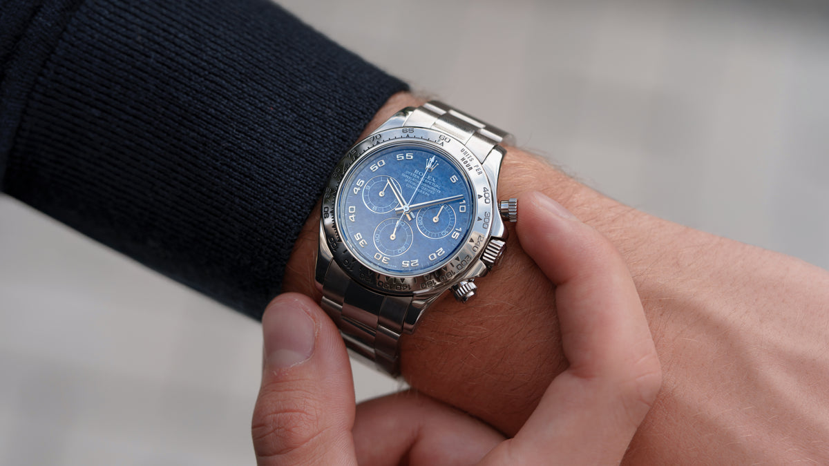 116509, Daytona, Sodalite Dial, White Gold