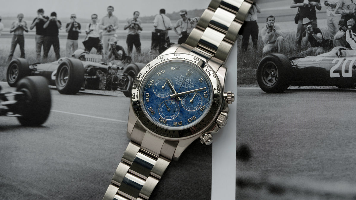 116509, Daytona, Sodalite Dial, White Gold