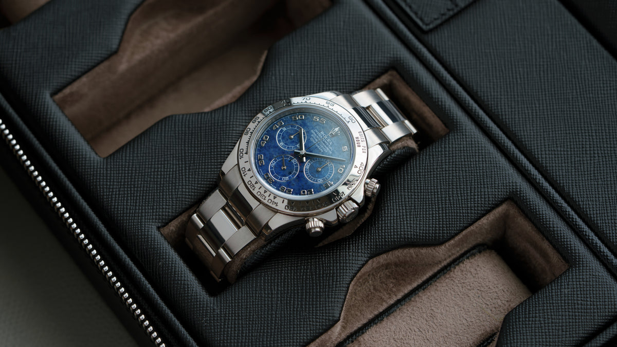 116509, Daytona, Sodalite Dial, White Gold