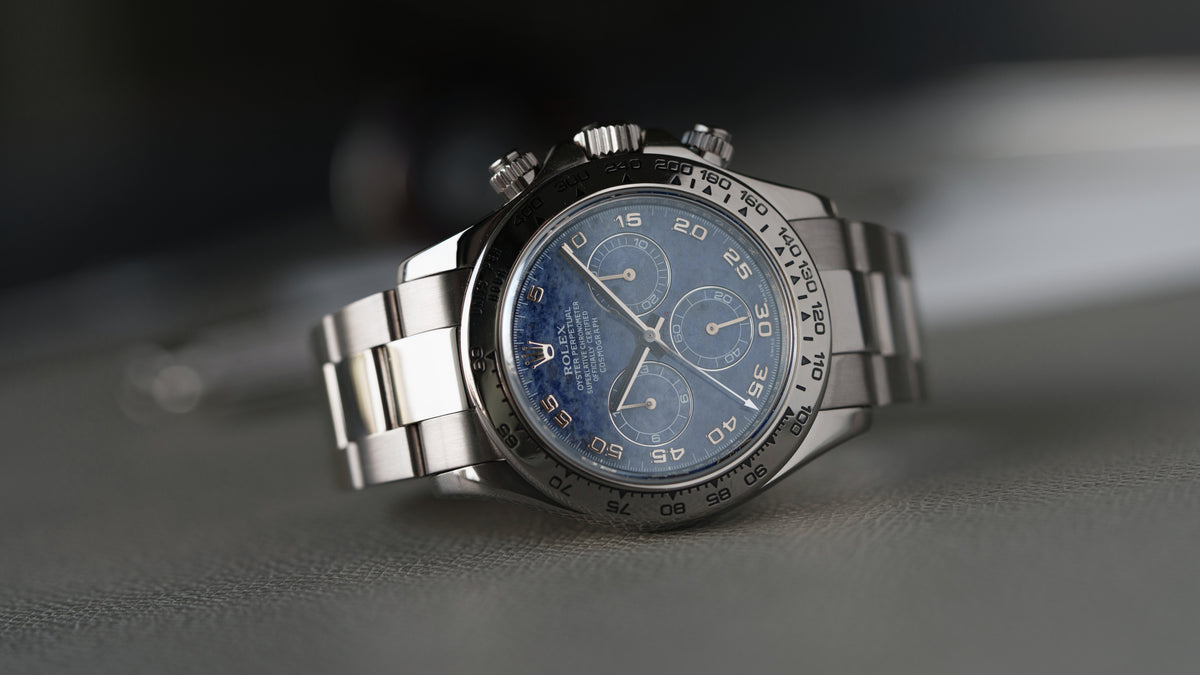 116509, Daytona, Sodalite Dial, White Gold