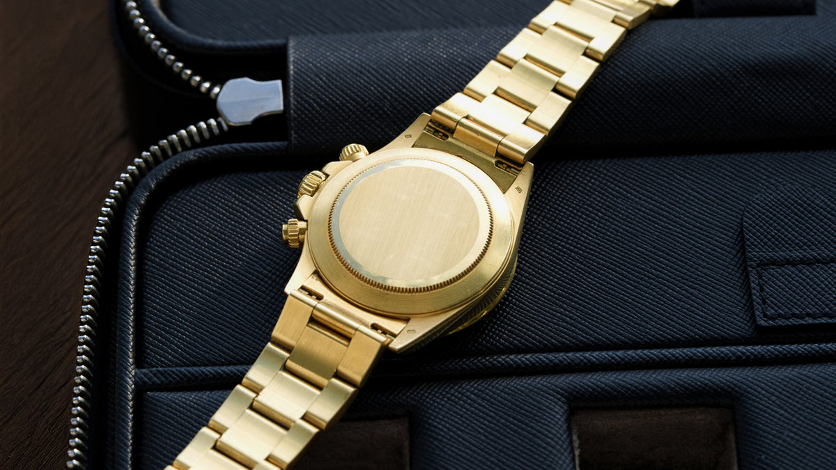 16528, Daytona, 'Floating Cosmograph' Gold Dial, Yellow Gold
