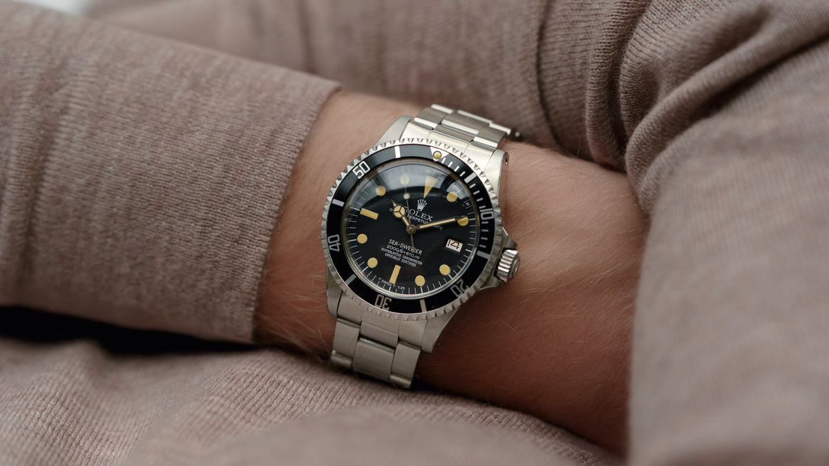 1665, 'Great White' Sea-Dweller, Rail Dial, Steel