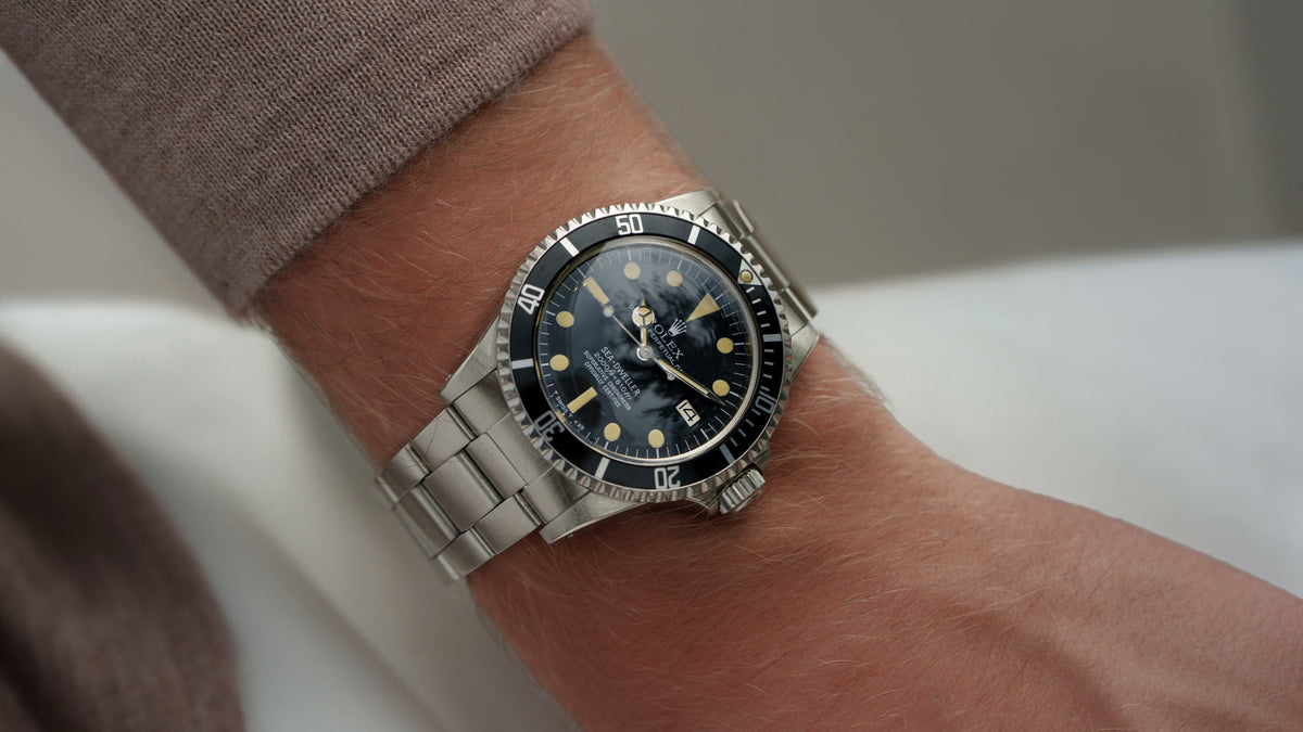 1665, 'Great White' Sea-Dweller, Rail Dial, Steel