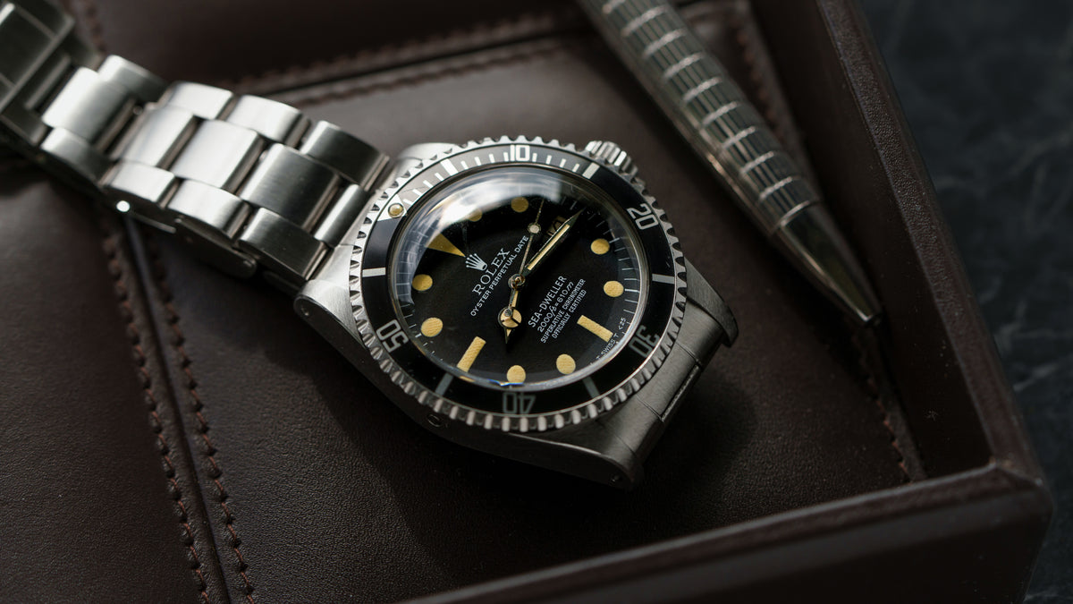 1665, 'Great White' Sea-Dweller, Rail Dial, Steel