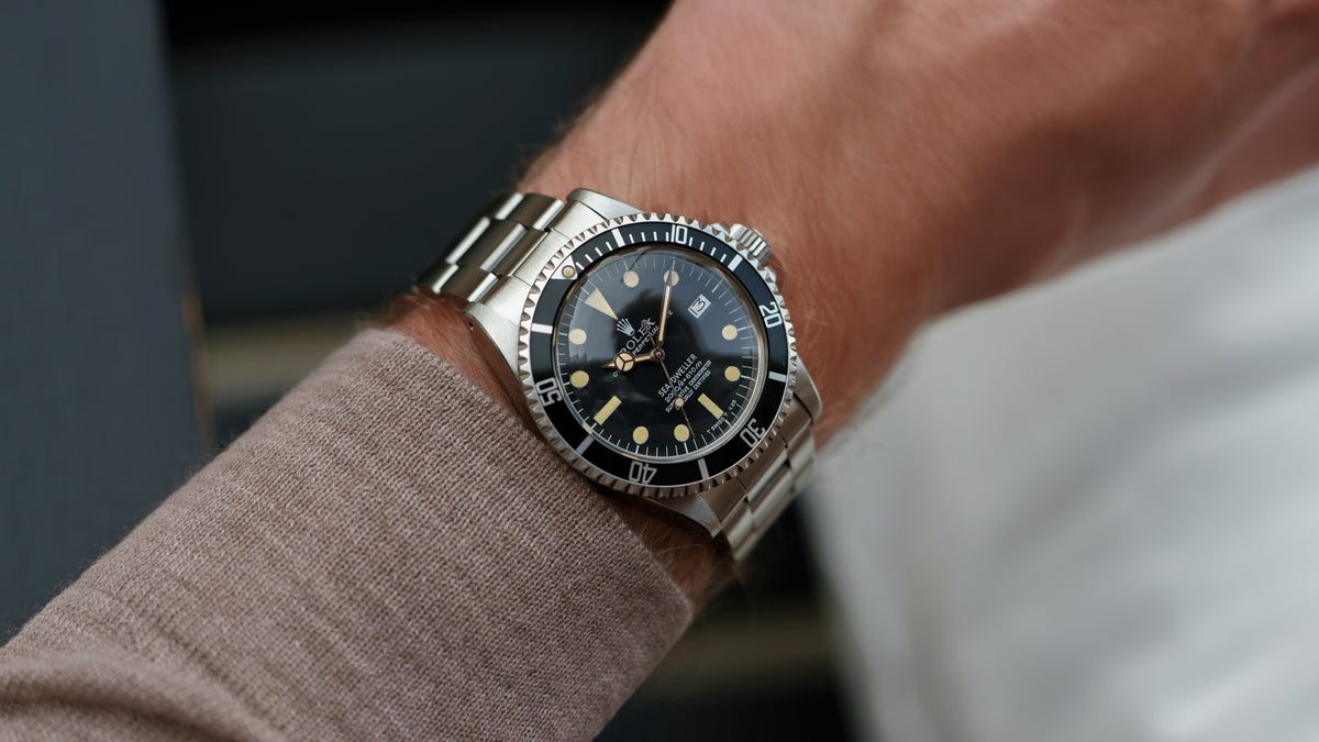 1665, 'Great White' Sea-Dweller, Rail Dial, Steel