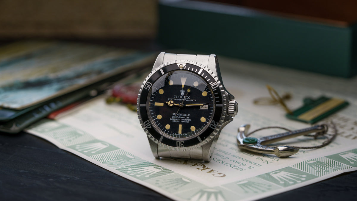 1665, 'Great White' Sea-Dweller, Rail Dial, Steel