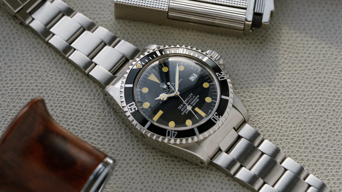 1665, 'Great White' Sea-Dweller, Rail Dial, Steel