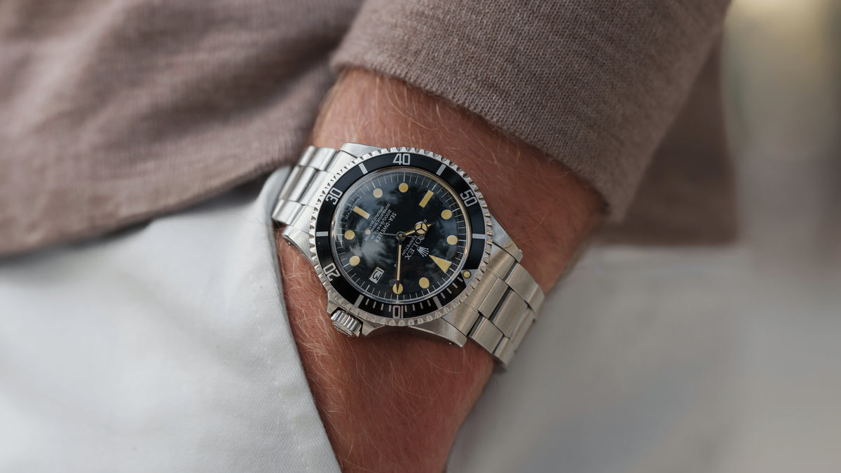 1665, 'Great White' Sea-Dweller, Rail Dial, Steel