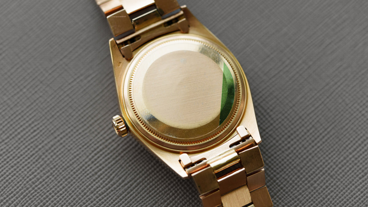 1803, Day-Date, 'Grey Ghost' Dial, Pink Gold