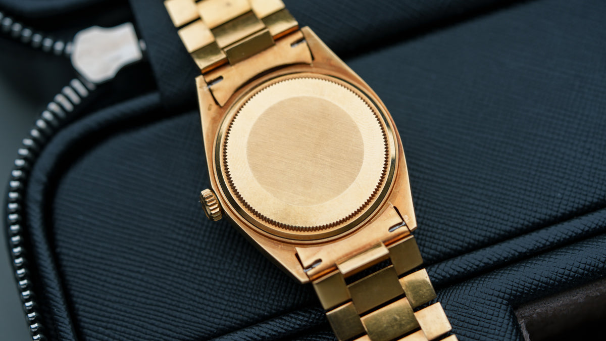 1803, Day-Date, D'Agosto Venezuelan Bracelet, Yellow Gold