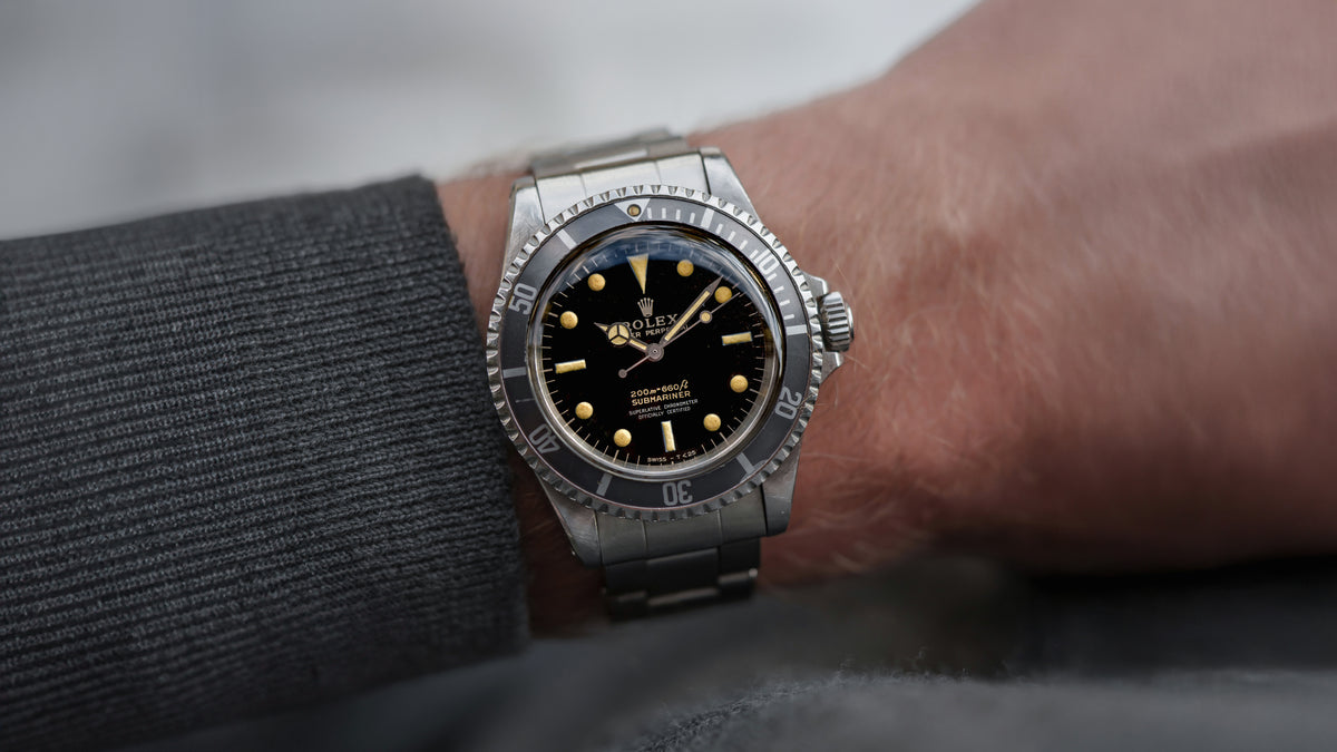 5512, Submariner, 'Four-Liner' Gilt Dial, Steel