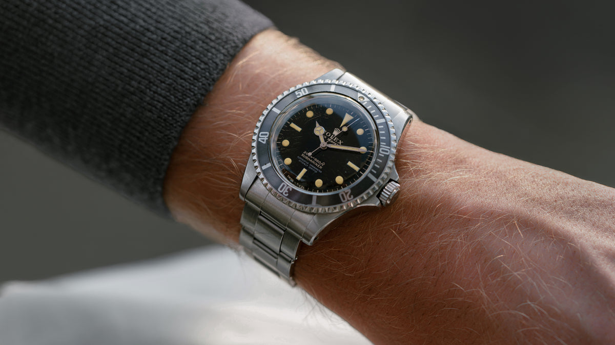 5512, Submariner, 'Four-Liner' Gilt Dial, Steel