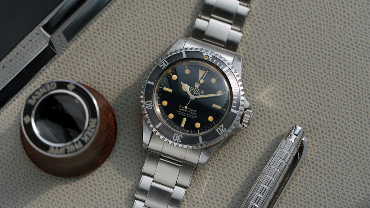 5512, Submariner, 'Four-Liner' Gilt Dial, Steel