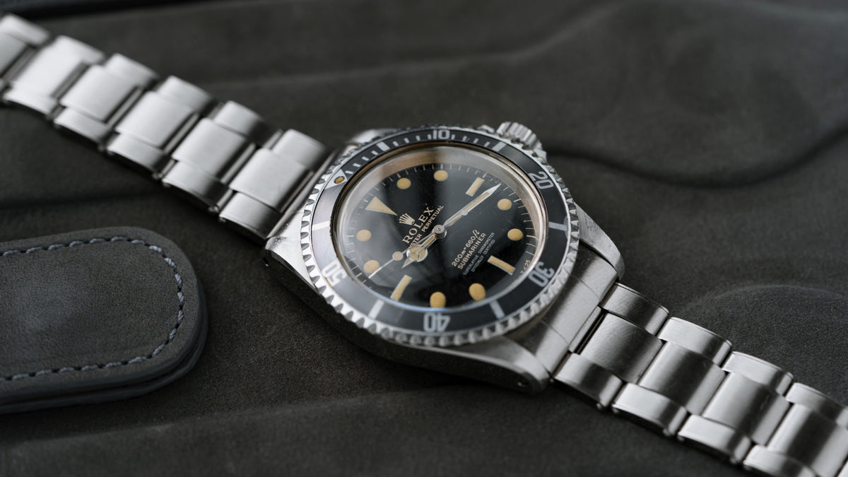 5512, Submariner, 'Four-Liner' Gilt Dial, Steel
