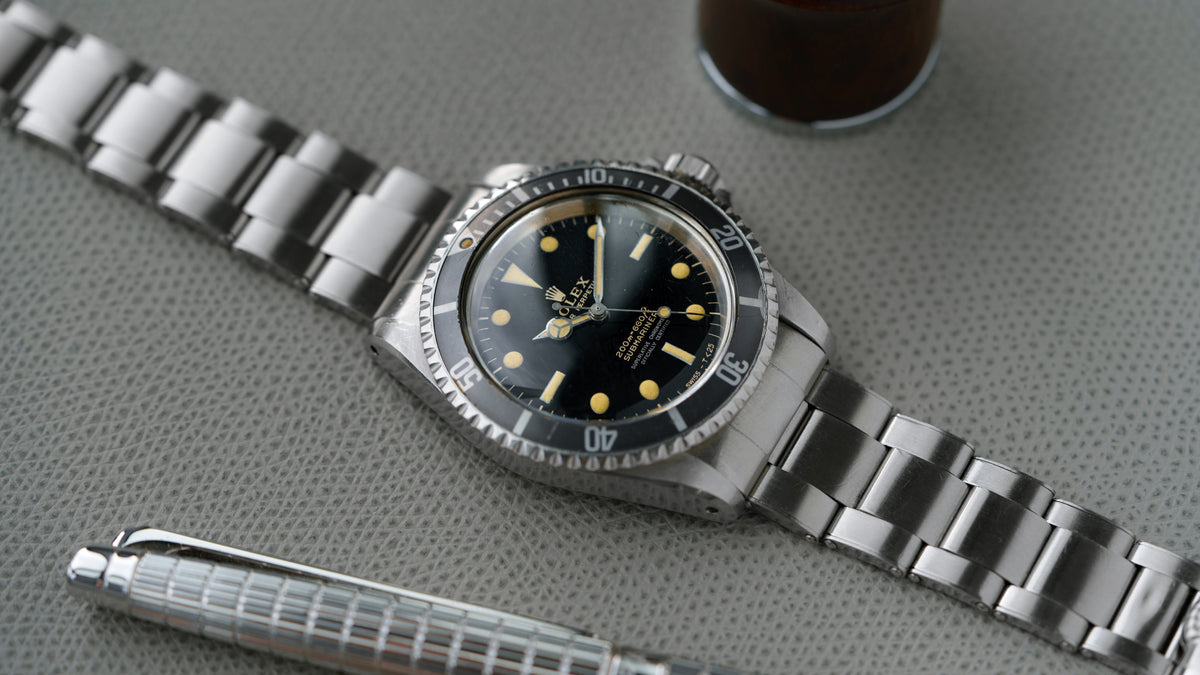 5512, Submariner, 'Four-Liner' Gilt Dial, Steel