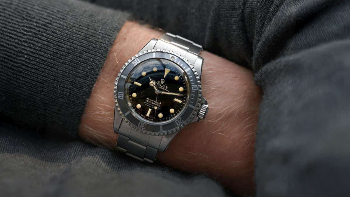 5512, Submariner, 'Four-Liner' Gilt Dial, Steel