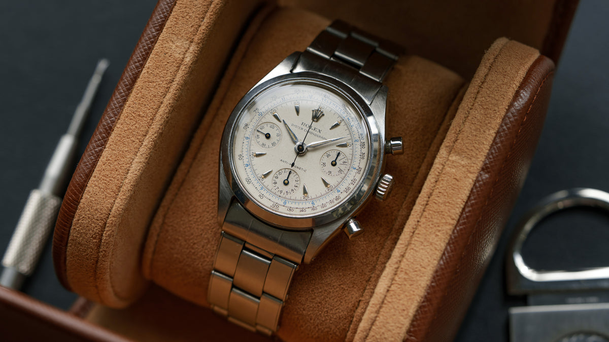 6234, 'Pre-Daytona' Anti-Magnetic Chronograph, Steel