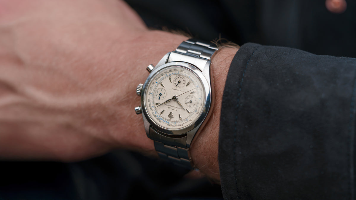 6234, 'Pre-Daytona' Anti-Magnetic Chronograph, Steel