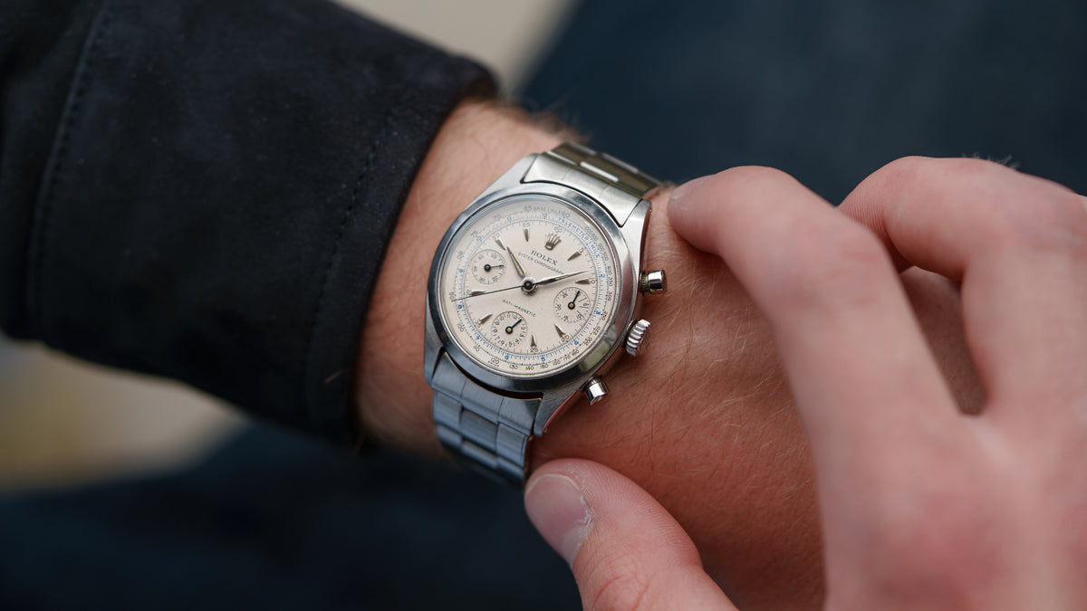 6234, 'Pre-Daytona' Anti-Magnetic Chronograph, Steel