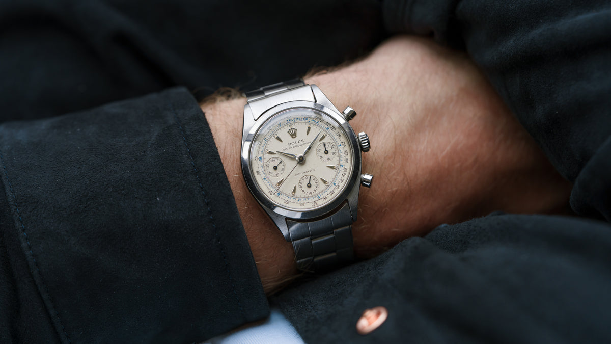 6234, 'Pre-Daytona' Anti-Magnetic Chronograph, Steel