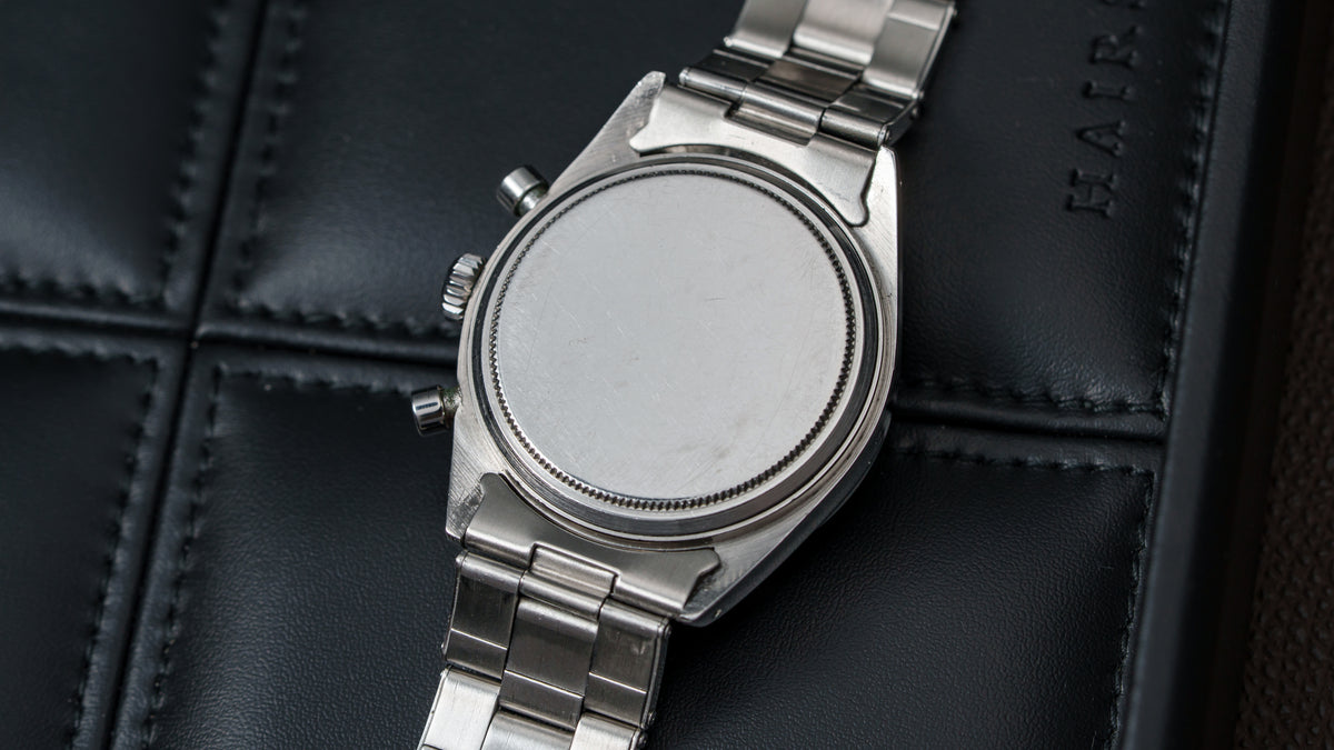 6238, 'Pre-Daytona' Chronograph, Black Galvanic Dial, Steel