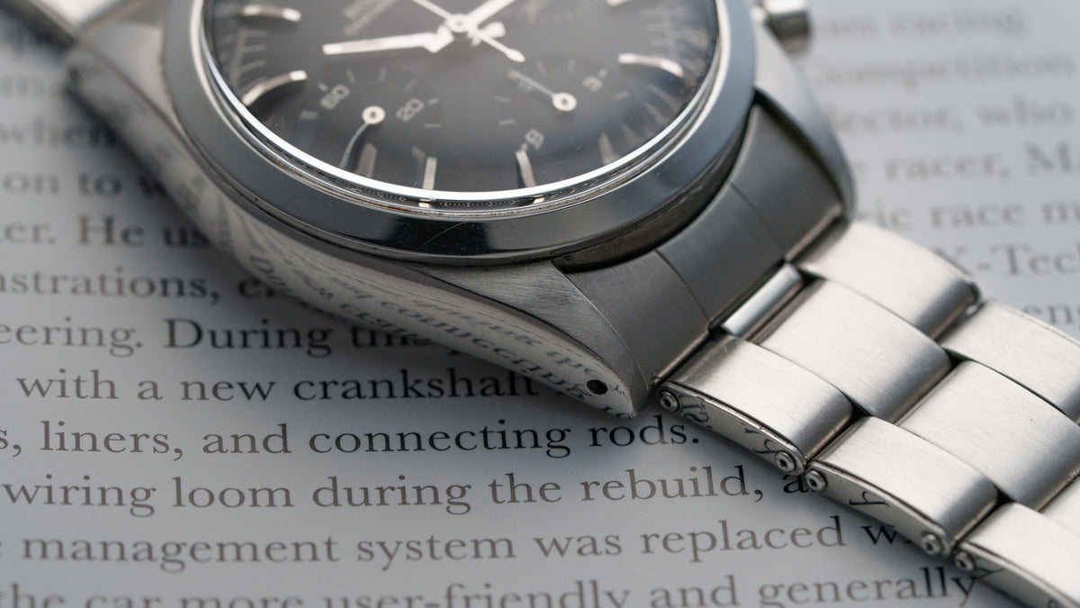 6238, 'Pre-Daytona' Chronograph, Black Galvanic Dial, Steel