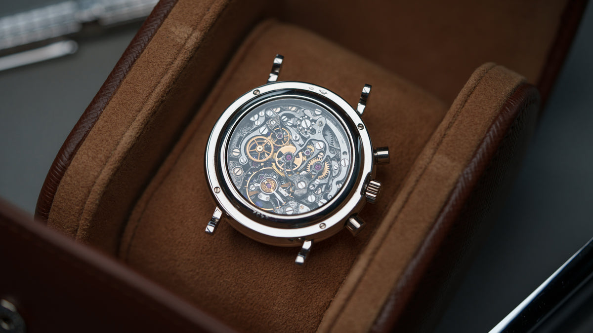 47100, Chronograph Skeleton, Platinum