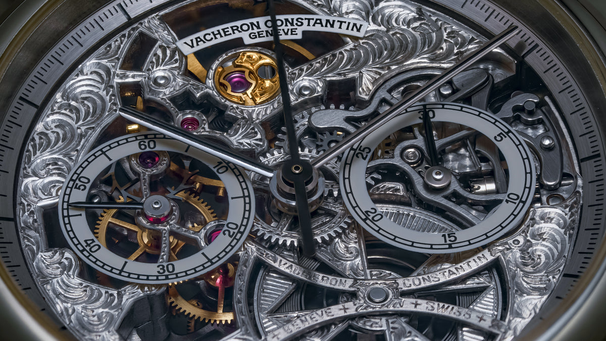 47100, Chronograph Skeleton, Platinum