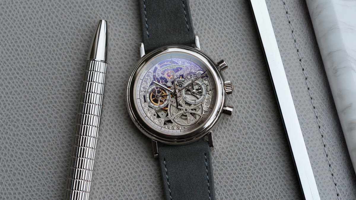 47100, Chronograph Skeleton, Platinum