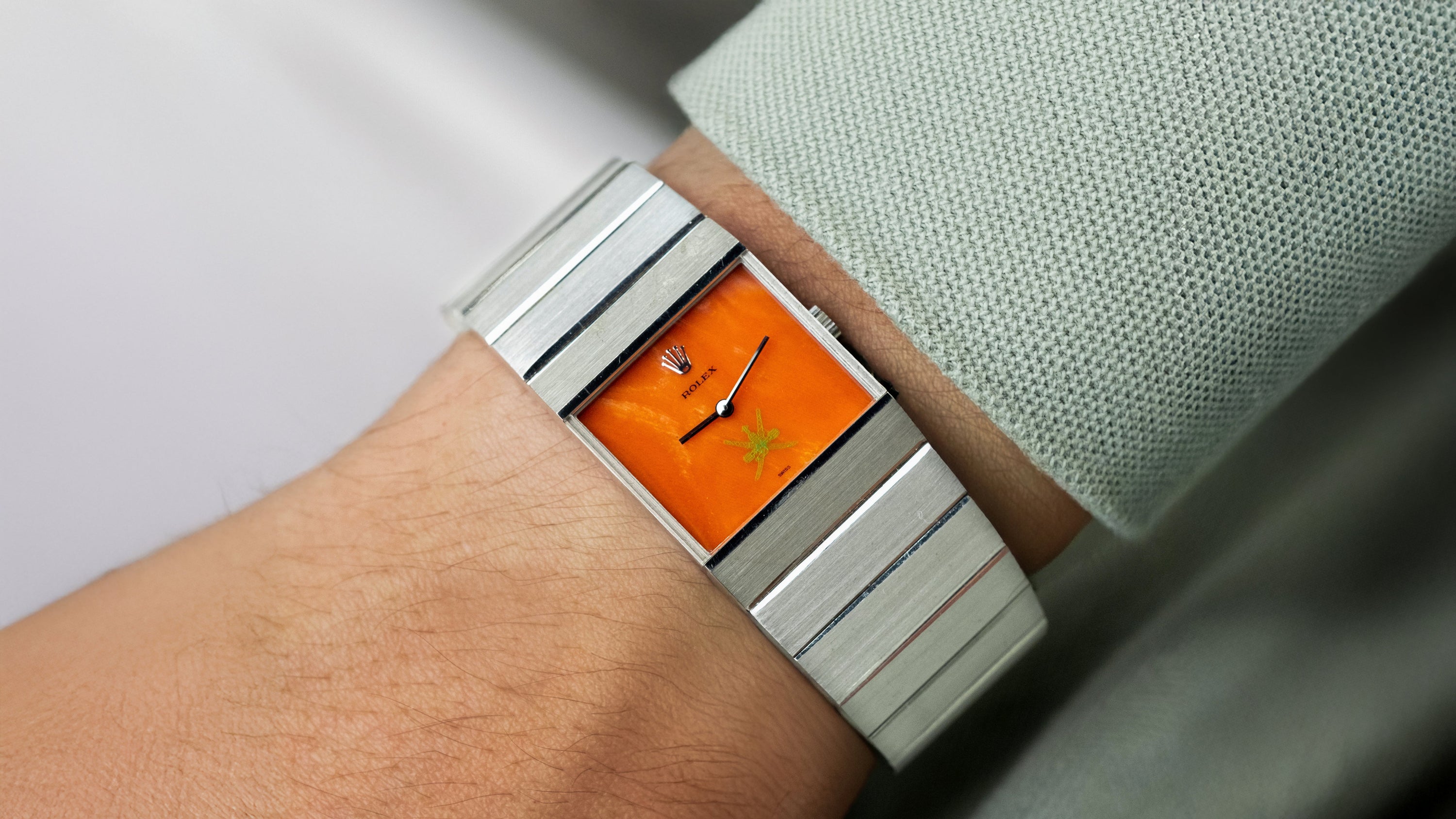 Oman Coral Dial 3585 Rolex Queen Midas