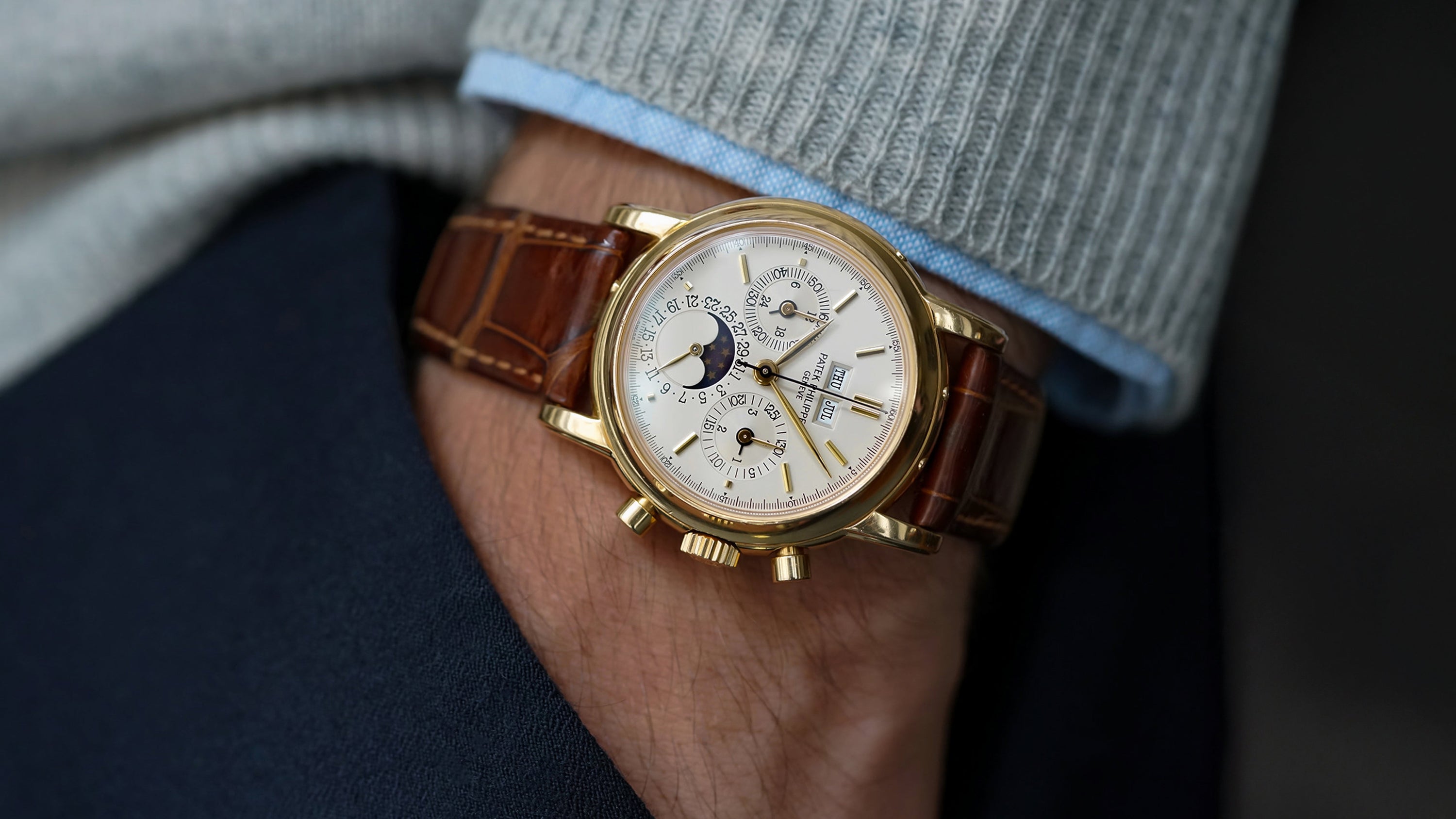 Second Series 3971EJ Patek Philippe Perpetual Calendar Chronograph
