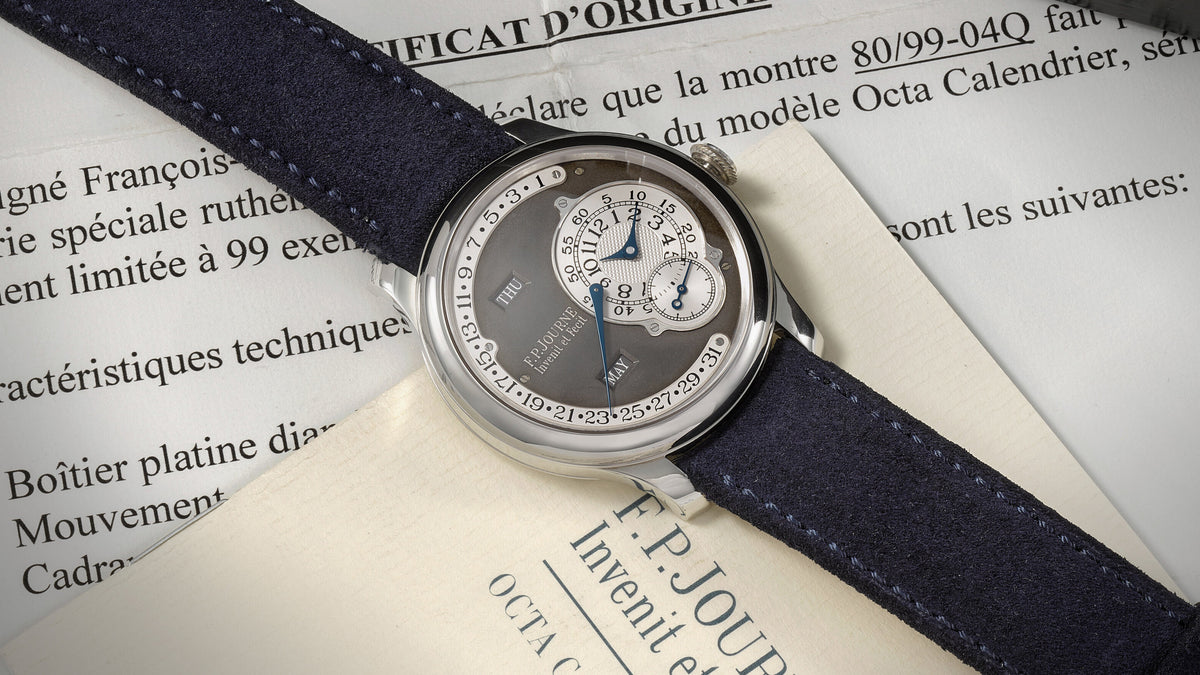Ruthenium FP Journe Octa Calendrier