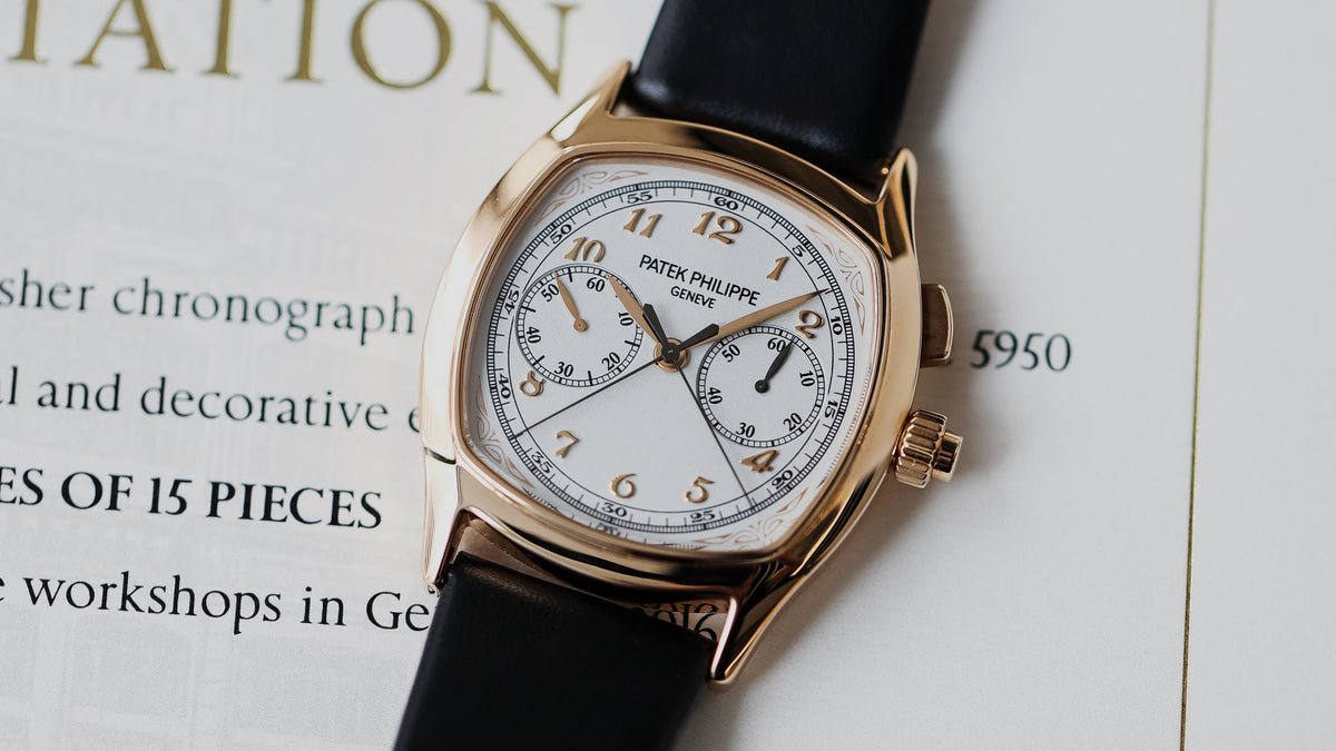 5950R-001 Patek Philippe Split Seconds Monopusher