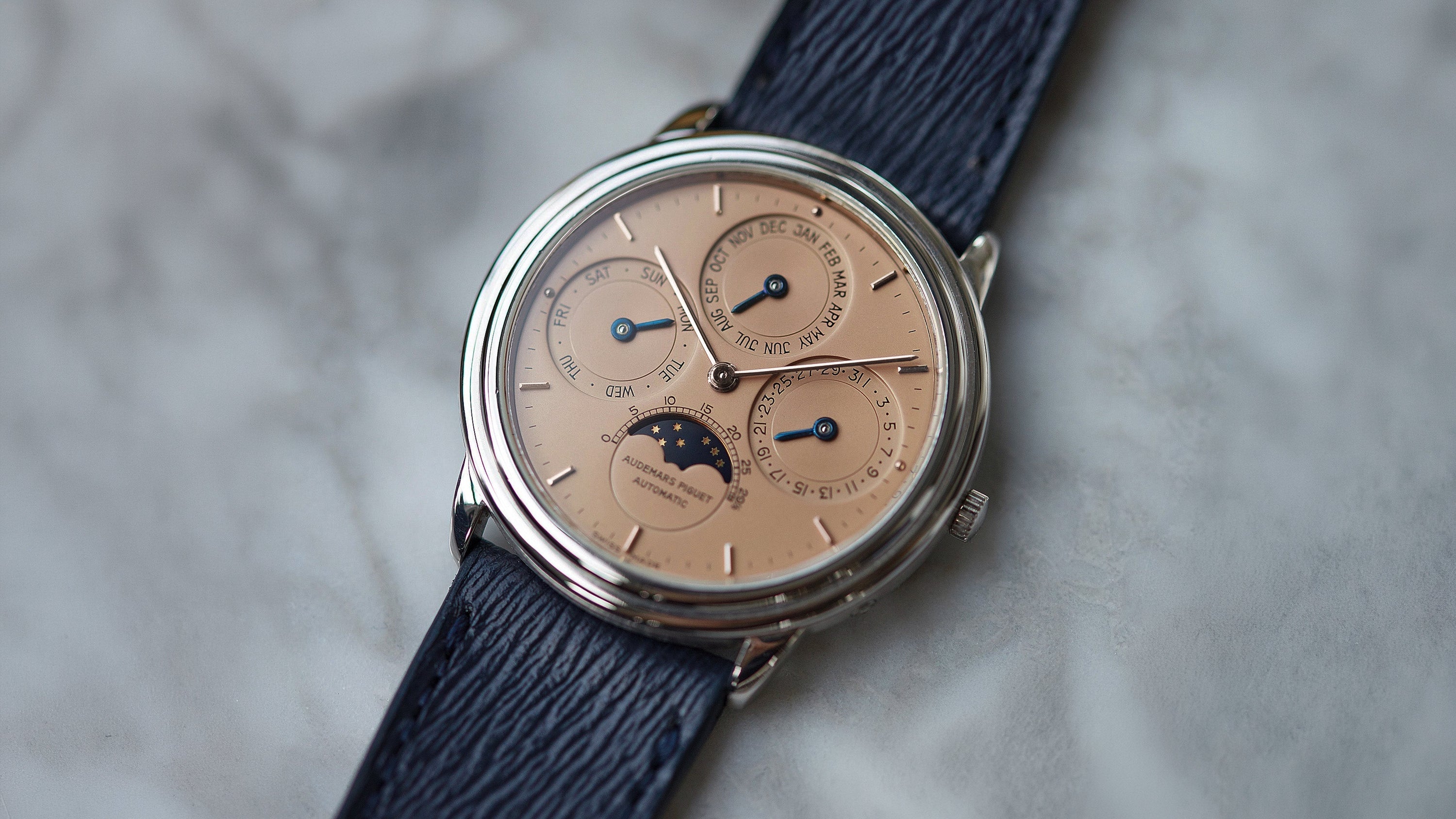 Salmon Dial 25661BC Audemars Piguet Perpetual Calendar
