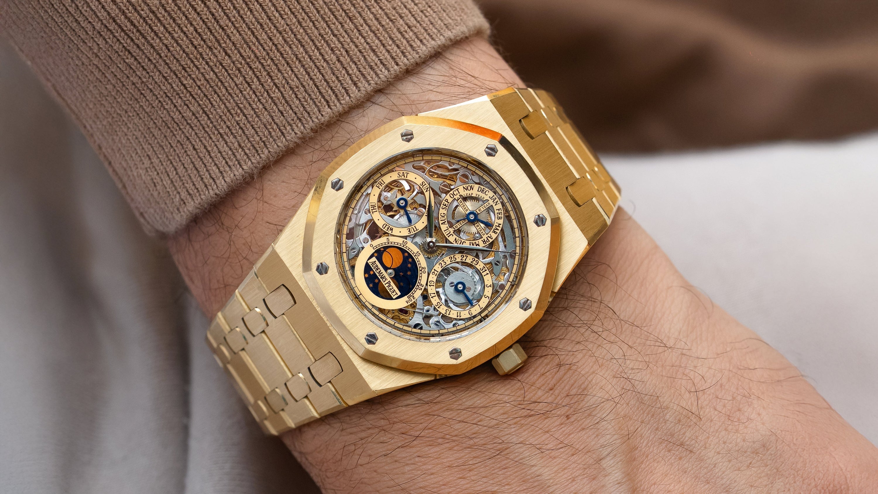25829BA Audemars Piguet Royal Oak Perpetual Calendar Skeleton