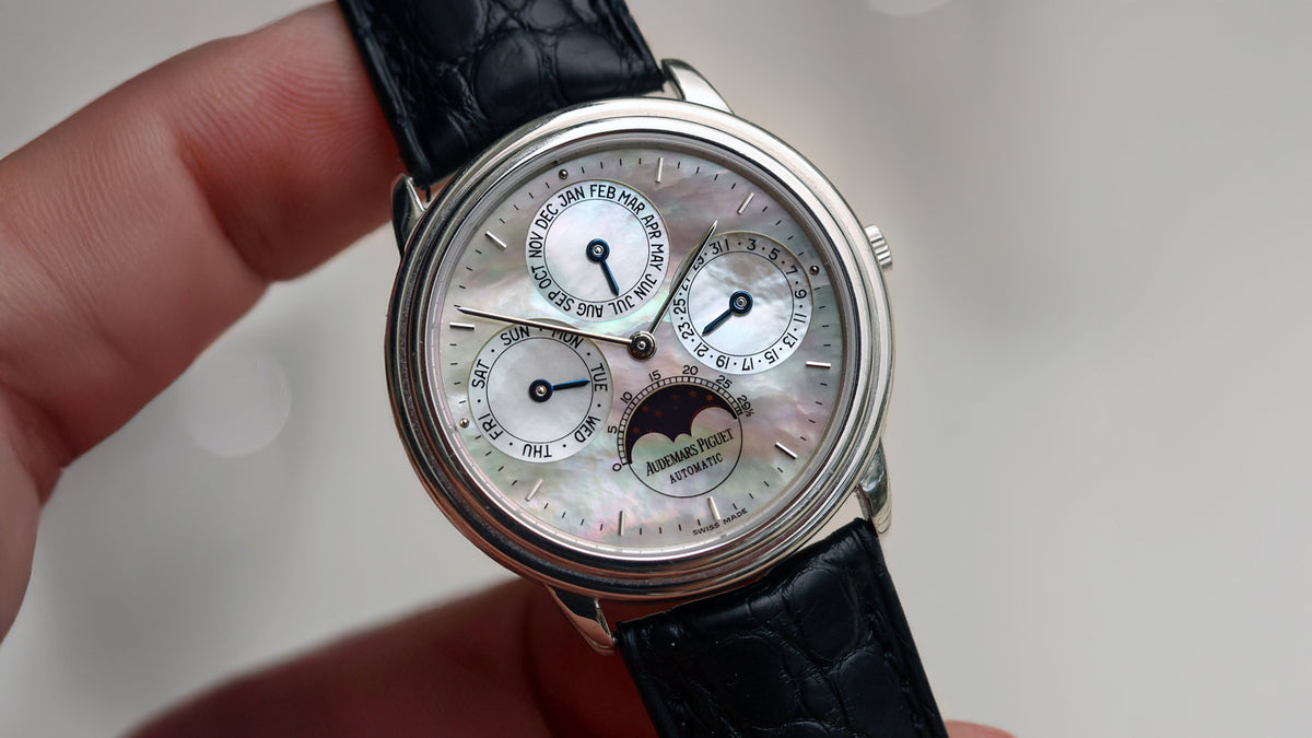 Mother of Pearl Dial 25661PT Audemars Piguet Perpetual Calendar