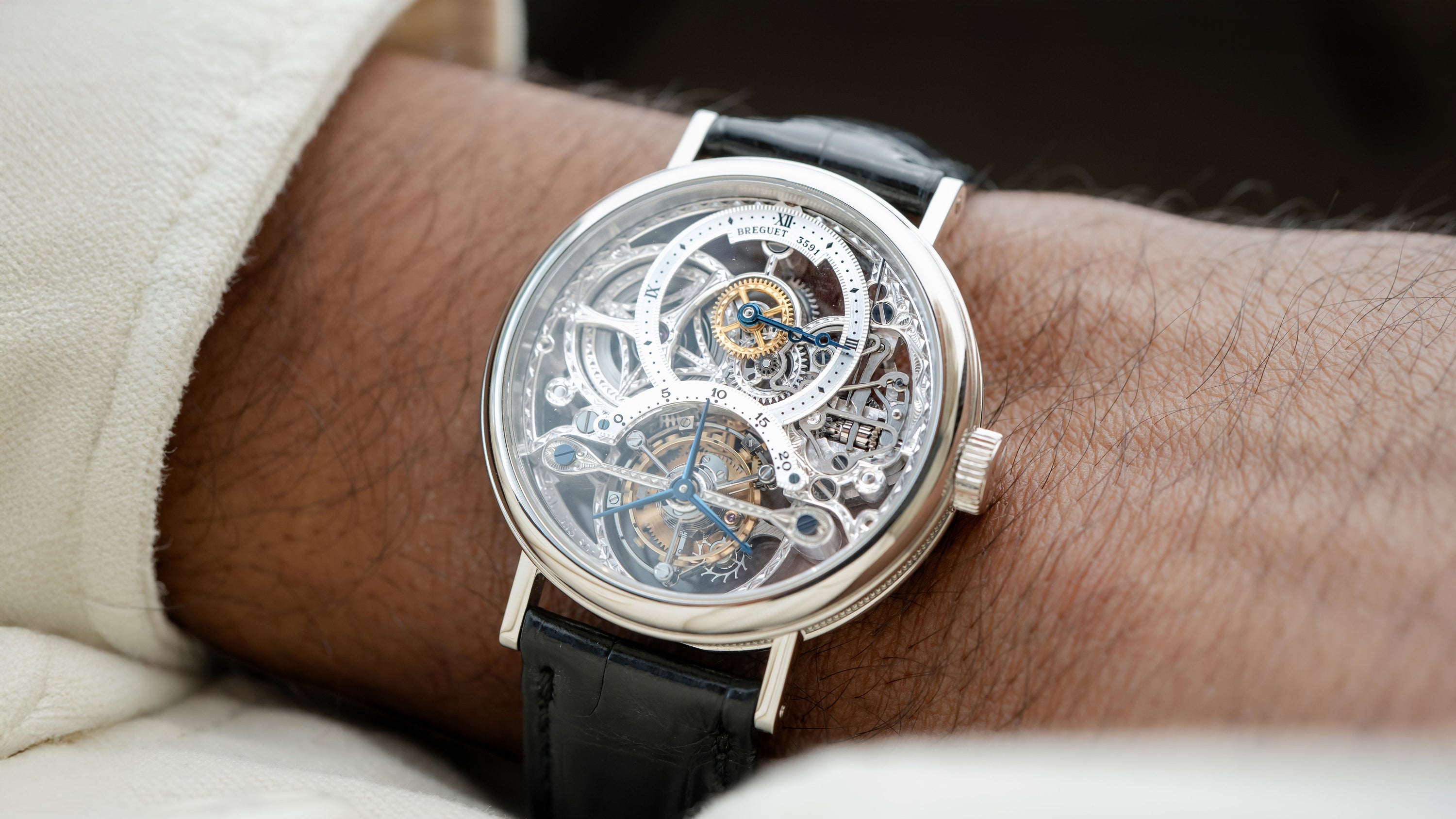 3355 Breguet Classique Tourbillon Skeleton, Platinum