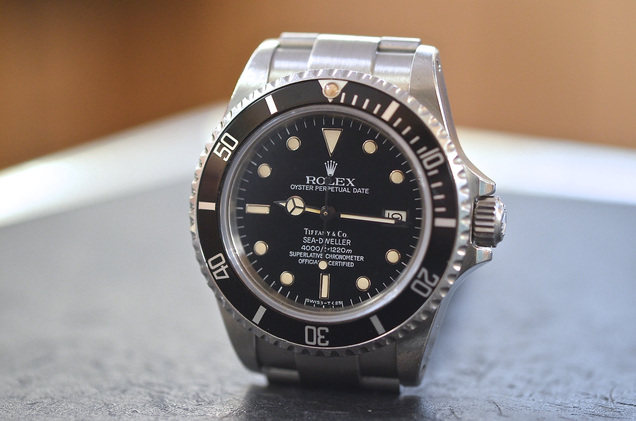 ティファニー Tiffany-Signed Triple Six Sea Dweller – Hairspring