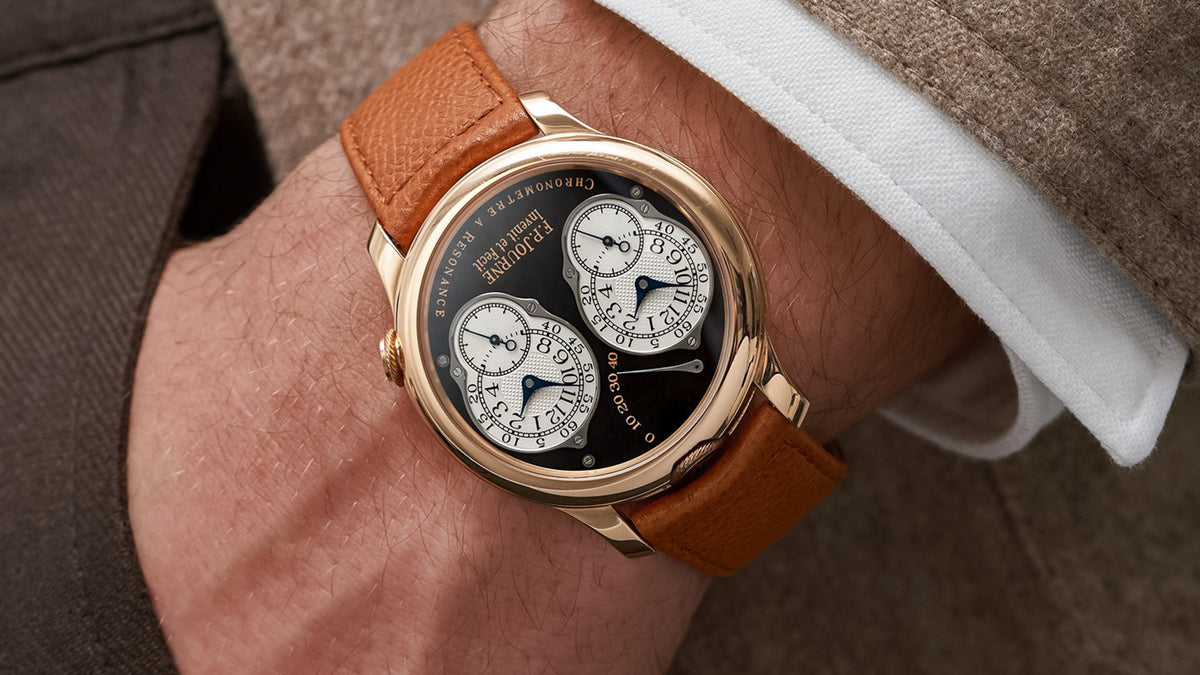 Black Mother of Pearl Dial FP Journe RN Resonance