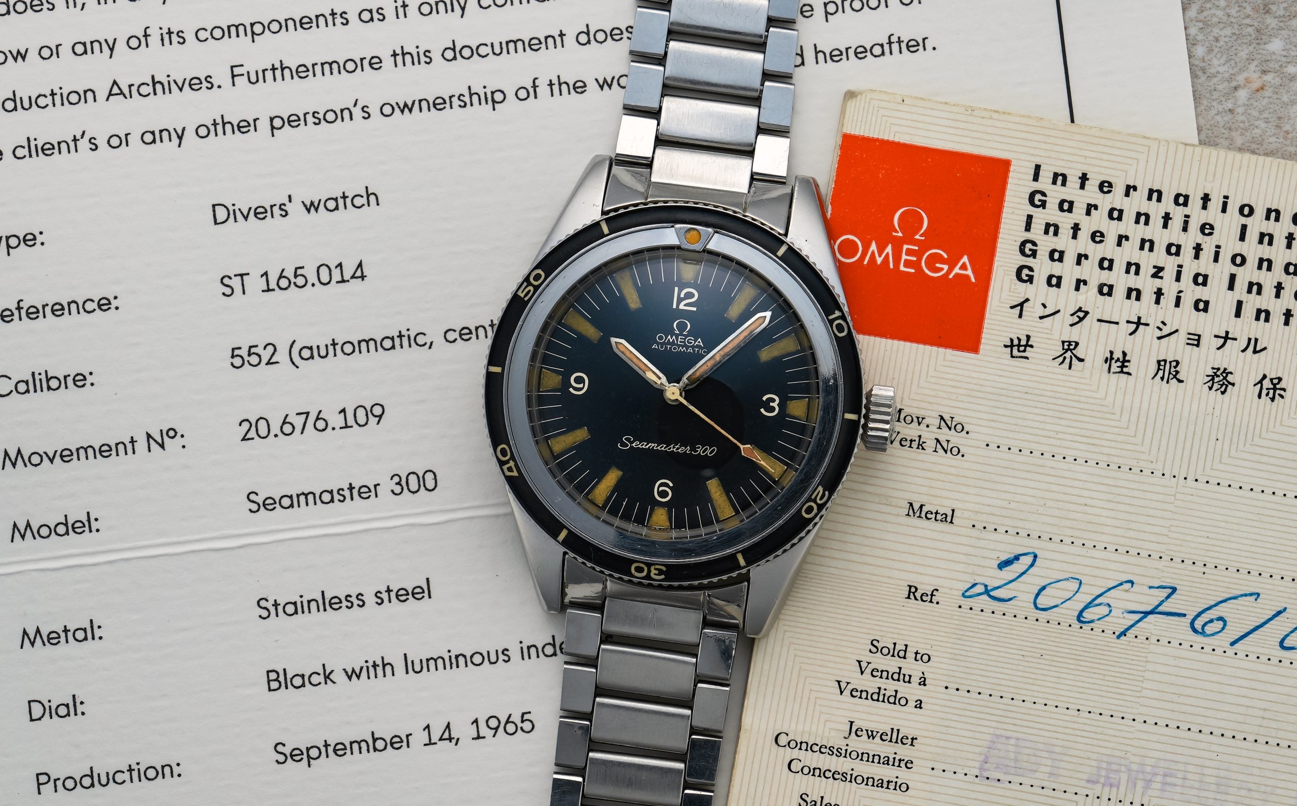 Israeli Air Force 165.014-64 Omega Seamaster 300 – Hairspring