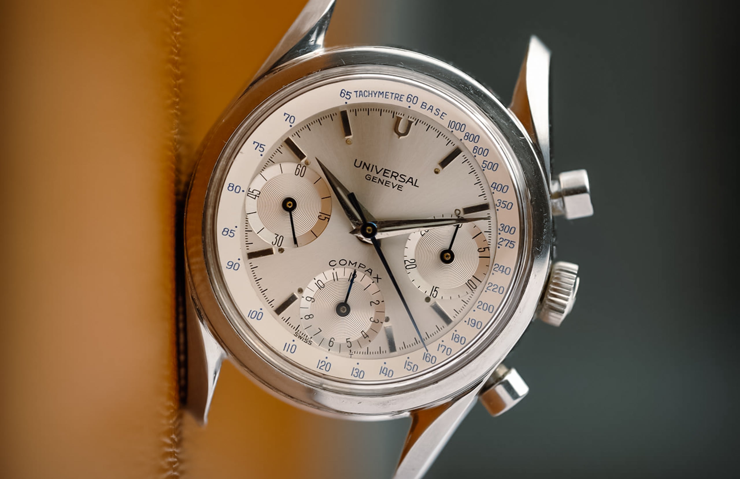 【One owner】VINTAGE GERBGR A475 Universal Genève Compax 'Jumbo' – Analog:Shift