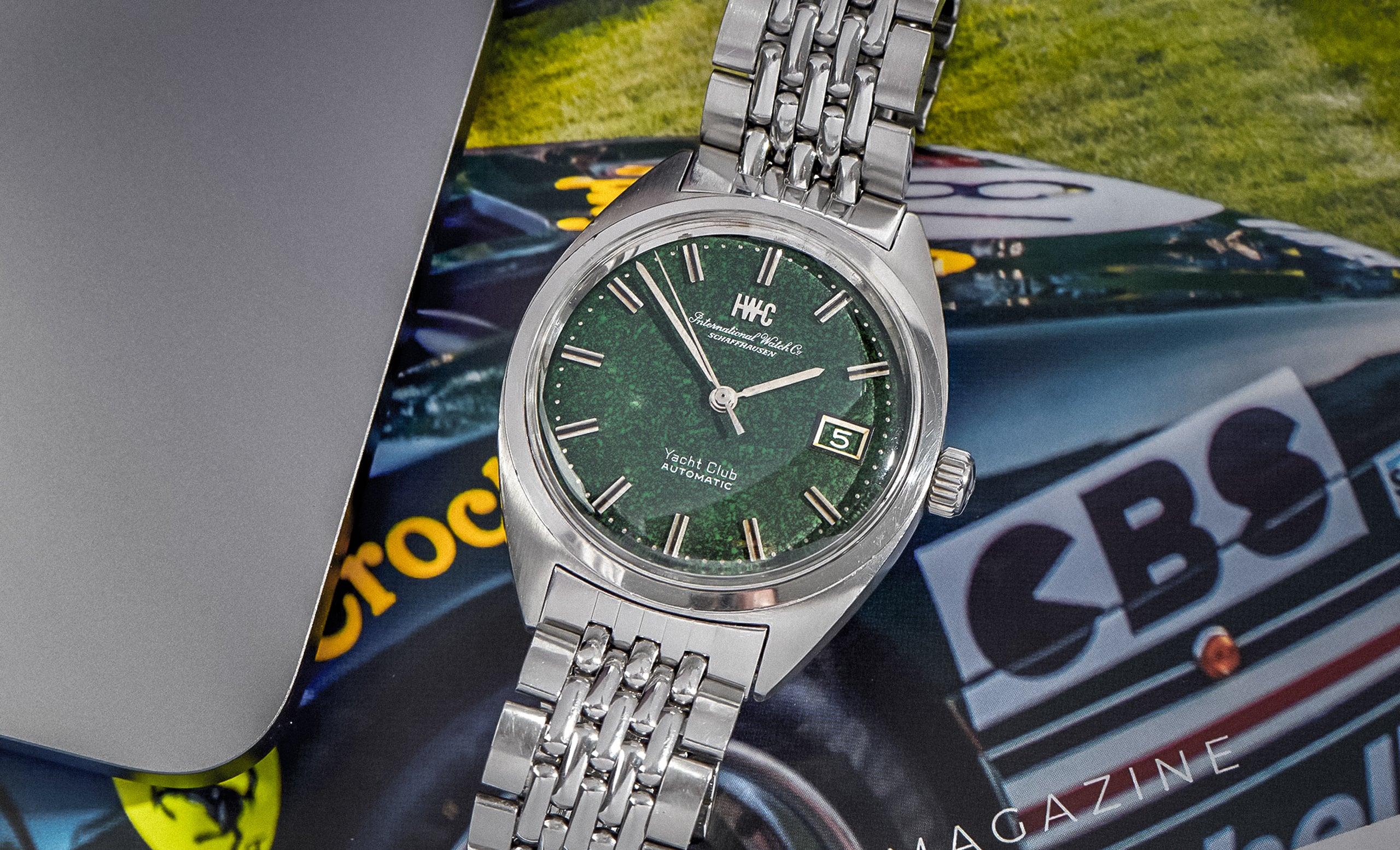 Ultra Rare Aventurine Green IWC 1811 Yacht Club – Hairspring