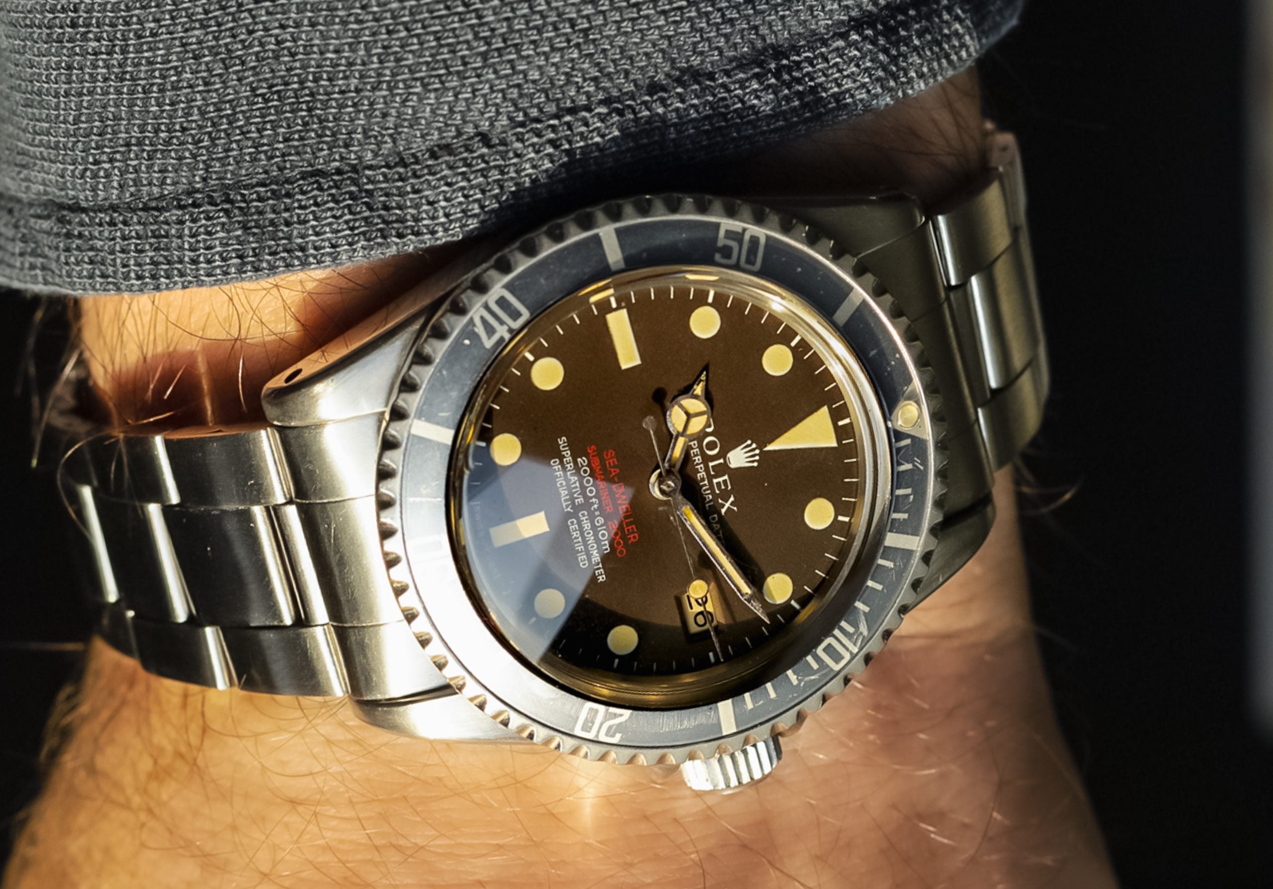 Tropical Mk2 1665 Rolex 'Double Red' Sea-Dweller – Hairspring