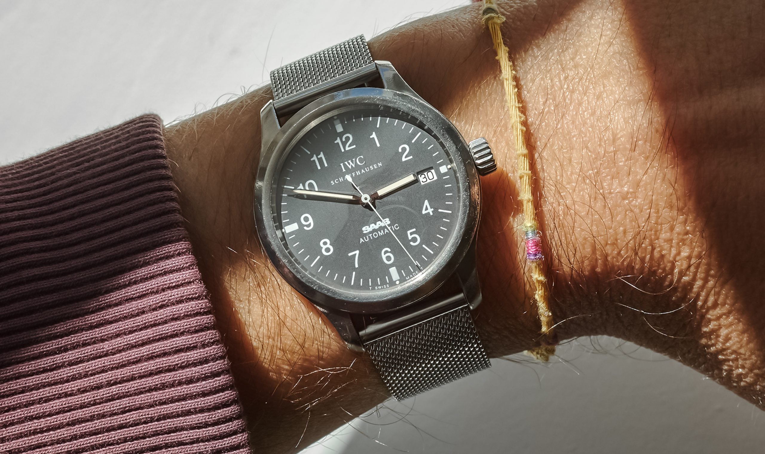 Saab-Signed IWC Mark XII – Hairspring