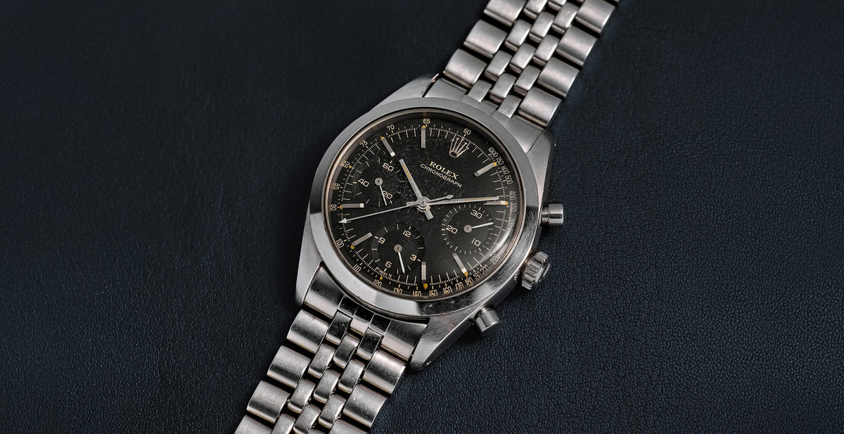 Black-Dial-6238 Rolex-Pre-Daytona