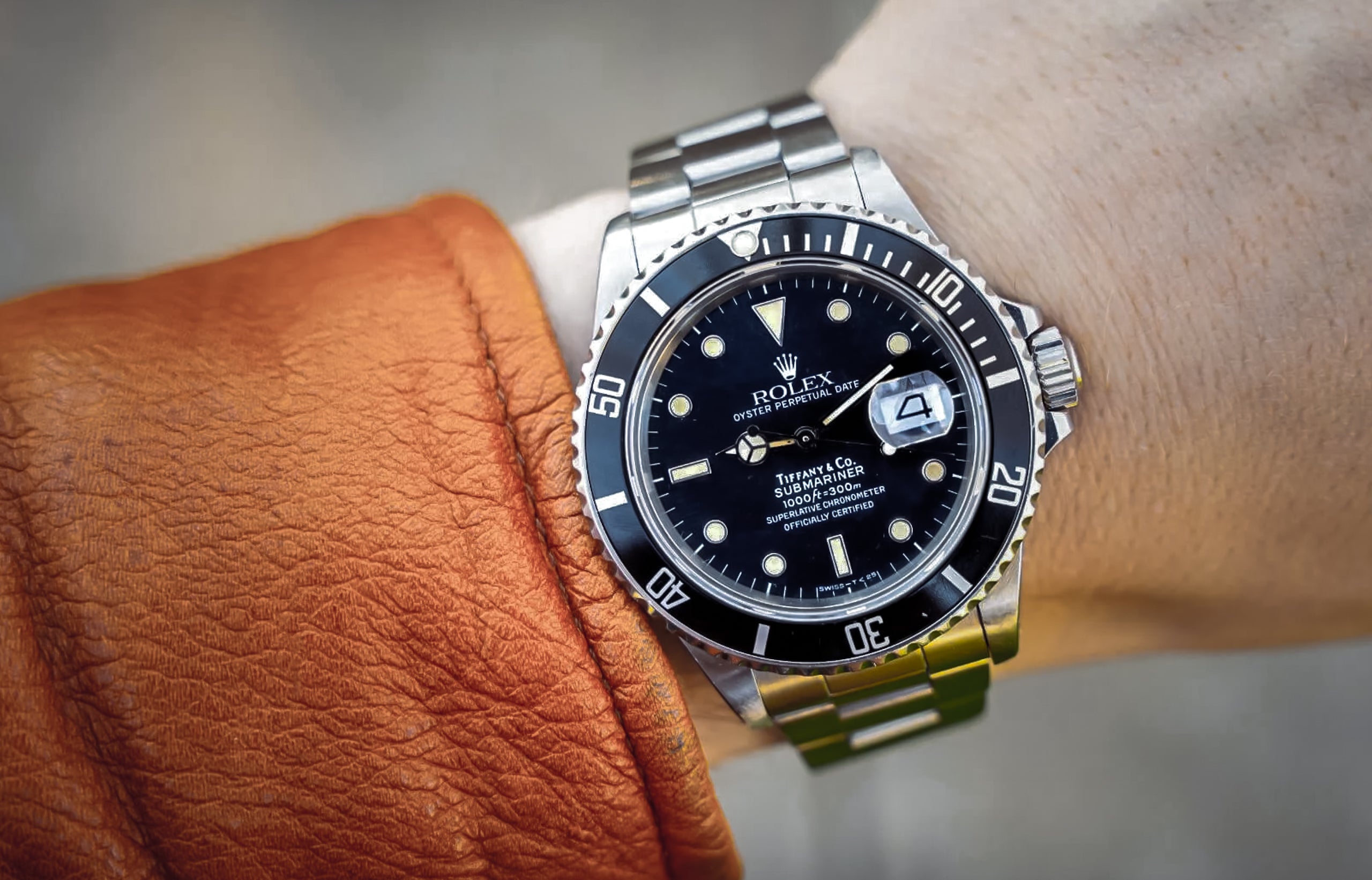 Tiffany-Signed 16800 Rolex Submariner – Hairspring